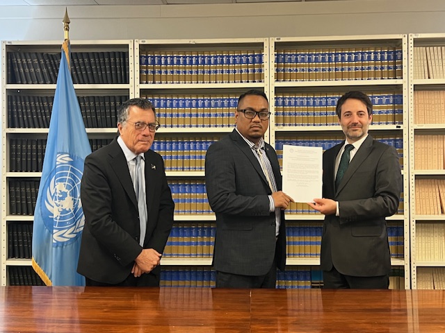 Marshall Islands Submits BBNJ Instrument of Ratification to the United